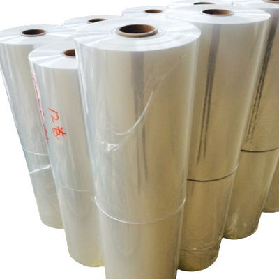 คุณภาพ  Clear PE Shrink Wrap Film Printable Polyethylene Centerfold Shrink Wrap Film โรงงาน