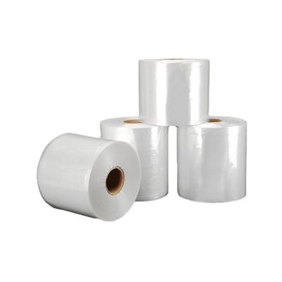 15μm PE Transparent Shrink Wrap Film Roll Clear Polyethylene Film หนังโพลีเอธิลีนใส