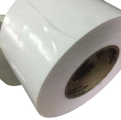 LDPE เทปสับตัวสีขาว ขนาด 100 มม ความกว้าง 30 มม ความยาว 3 มม