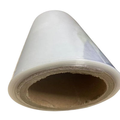 60 Gauge Clear POF Shrink Wrap Film Polyolefin Centerfold Shrink Film Roll ภาพยนตร์สับซ้อนแบบพอลิโอเลฟินแบบสับซ้อนกลาง