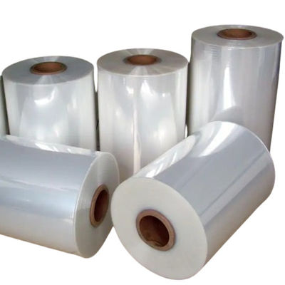 OEM 75 Gauge Cross Linked POF Shrink Film Polyolefin Roll ISO9001 SGS ยอมรับ