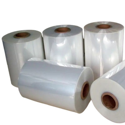 OEM 75 Gauge Cross Linked POF Shrink Film Polyolefin Roll ISO9001 SGS ยอมรับ