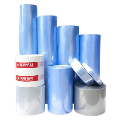 ชนิด PVC ผนังสับซ้อน กล่องใส สีฟ้า 19 ไมครอน