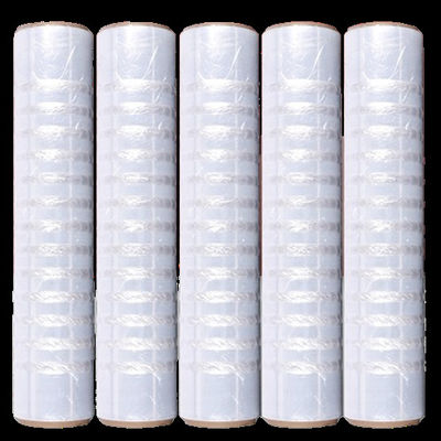 ฟิล์มยืด LDPE แบบมีรูพรุน 250% ความหนา 23 ไมครอนสำหรับบรรจุภัณฑ์