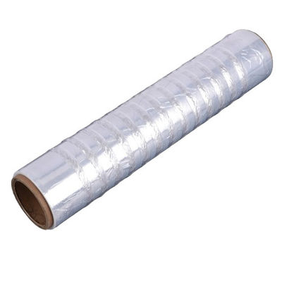 โรลแผ่นพลาสติก LDPE ที่เปิดกระจกใส สําหรับผ้าขัดมือ 500mm x 470m
