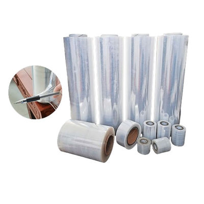 ฟิล์มบรรจุ LDPE พลาสติกโปร่ง ความหนา 15μM โพลีเอธีเลน ตามความต้องการ