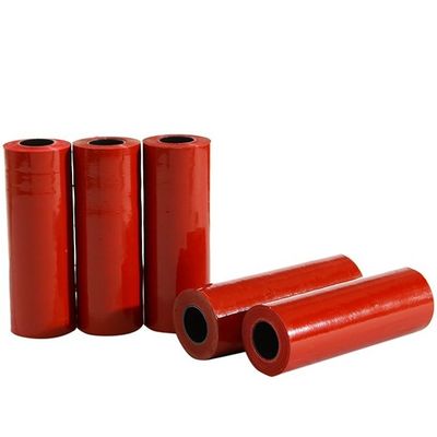 สีแดง 30 ไมครอน LDPE stretch film ผนังยืดหยุ่น