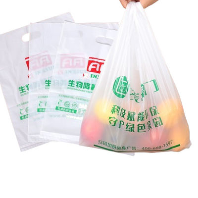 ติดต่ออาหาร เสื้อยืด Poly Clear กระเป๋าขายของพลาสติก กระเป๋าเสื้อผ้าสไตล์ Polyethylene